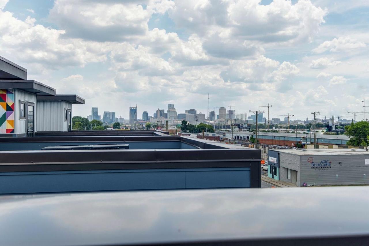 Modern Townhome, W/ Downtown Views, Rooftop Deck Only 6Min To Broadway Nashville Exterior foto