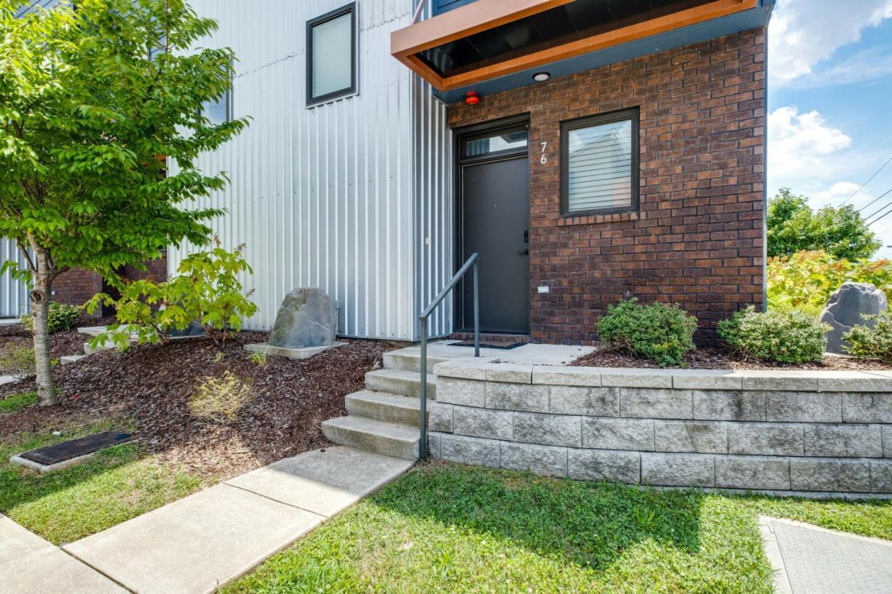 Modern Townhome, W/ Downtown Views, Rooftop Deck Only 6Min To Broadway Nashville Exterior foto